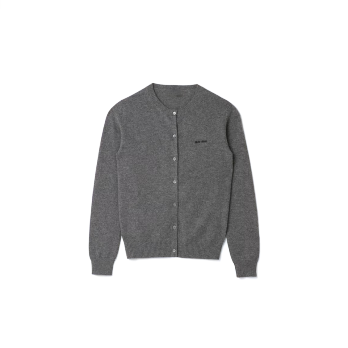 MIU MIU CASHMERE KNITTED CARDIGAN MMF787